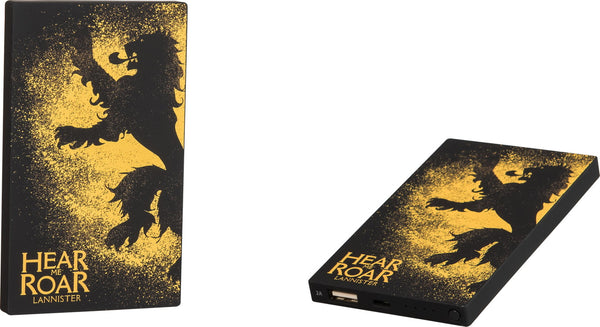 Tribe - Deck Power Bank 4000 mAh Game of Thrones (lannister)