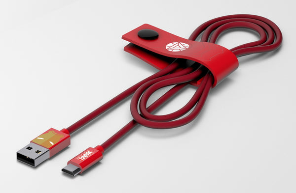 Tribe - Cabo USB-microUSB Marvel (iron man)