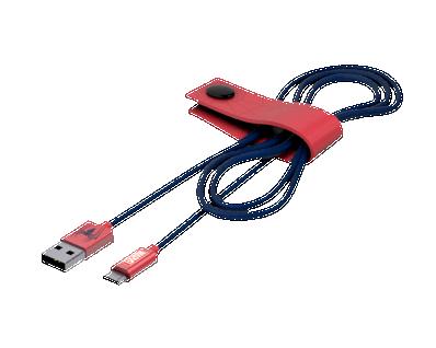 Tribe - Cabo USB-microUSB Marvel (spiderman)