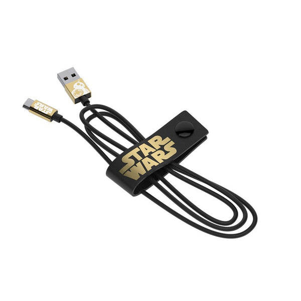 Tribe - Cabo USB-microUSB Star Wars (gold edition BB-8)