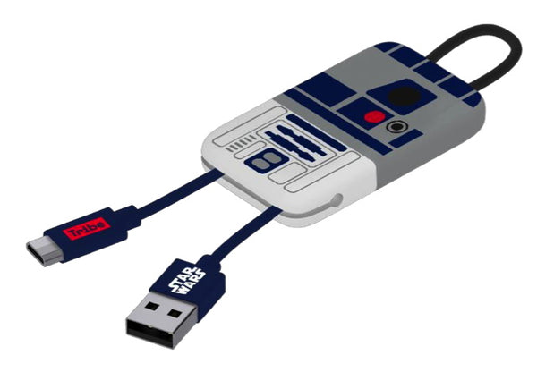Tribe - Cabo keyline USB-microUSB Star Wars (R2-D2)