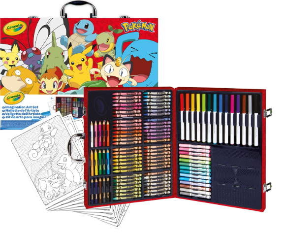 Crayola - Pokémon - Livro para colorir e autocolantes
