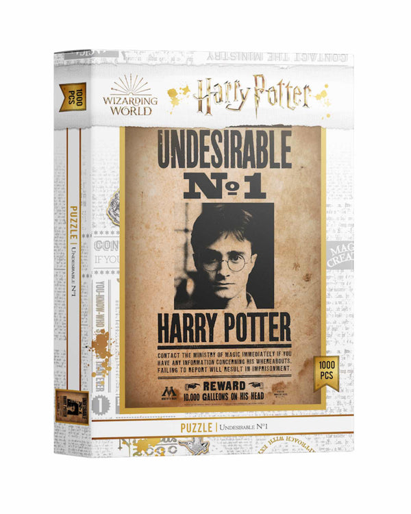 Puzzle Harry Potter - Undesirable Poster - 1000 Peças